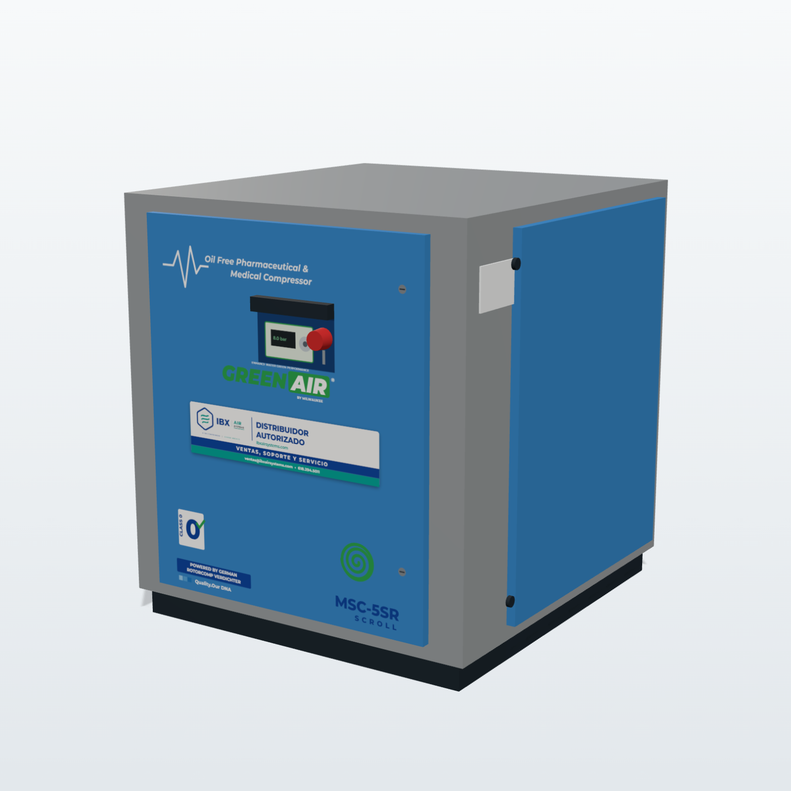 Generador de aire grado médico MSC-5SR